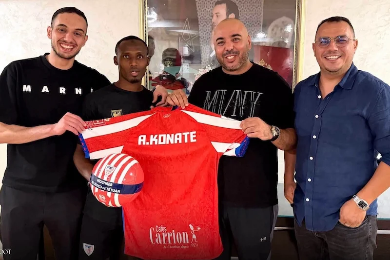 المغرب التطواني يضم الإيفواري أبوبكر كوناتي
