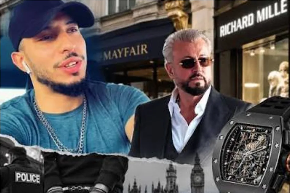 إدانة مؤثر مغربي “شفار” بالسجن بسبب سرقته ساعة فاخرة بلندن