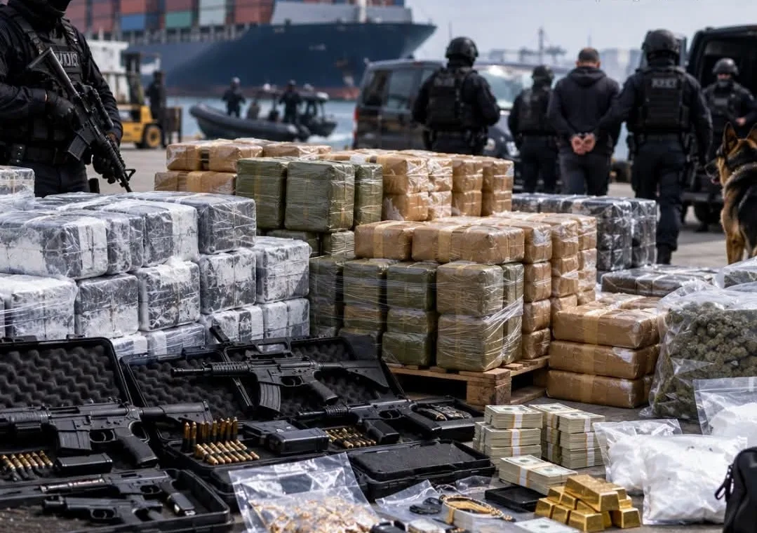 ضربة أمنية عابرة للحدود … حجز أكثر من 156 طناً من المخدرات وتوقيف 500 شخصاً