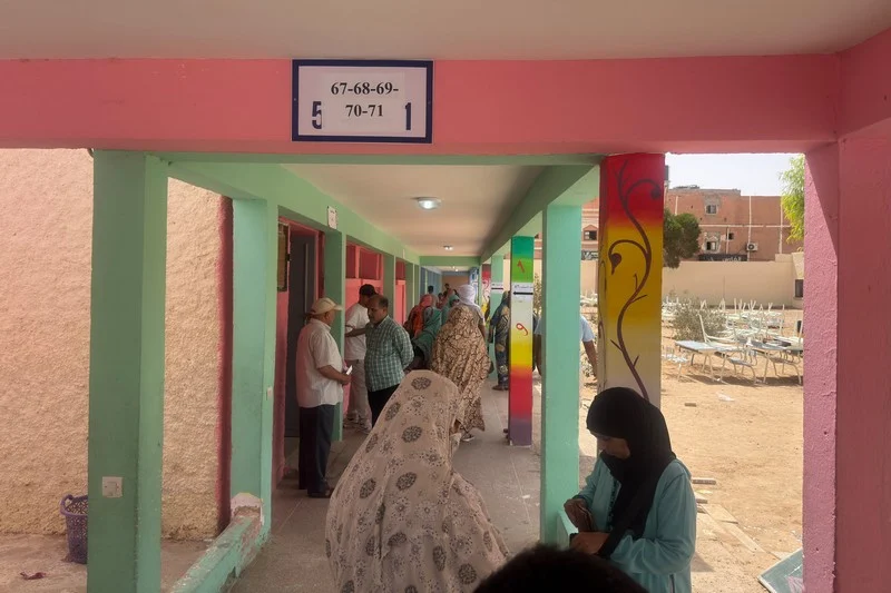 مشاركة العيون الساقية الحمراء تتجاوز 45 في المائة عند الثالثة