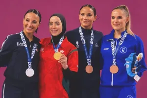 ذهبية مغربية في الكراطي بألعاب البحر الأبيض المتوسط تارانتو 2026