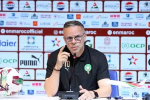 وهبي يكشف قائمة المنتخب المغربي لمواجهتي الغابون وليسوتو وودية غانا