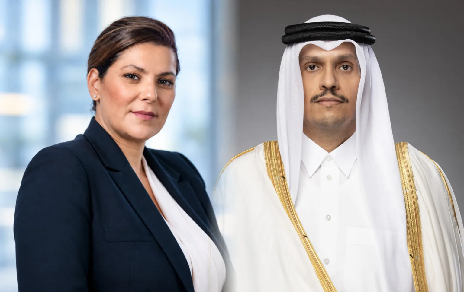 قطر تهنئ المنصوري برئاسة الحكومة في أول اتصال خارجي
