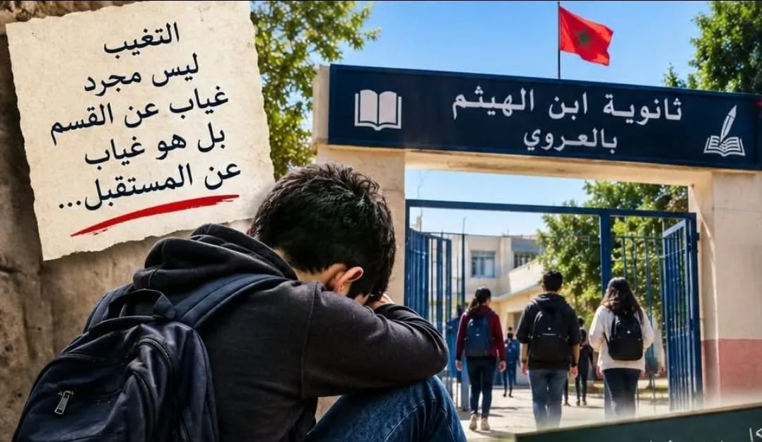 العروي :    جمعية آباء وأولياء تلاميذ ثانوية ابن الهيثم تدق ناقوس الخطر بسبب تنامي ظاهرة الغياب عن الدروس