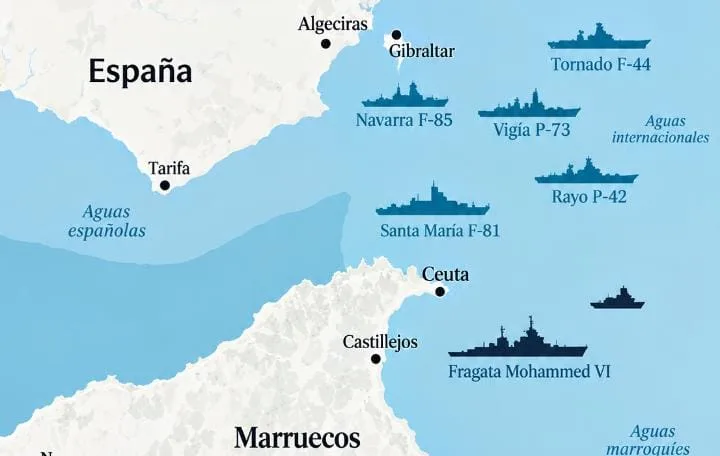 “اكتساح” إسباني على الورق وقلق من صعود المغرب في العمق … حين تتحول الفرقاطات إلى استعراض إعلامي لاحتواء طموح البحرية الملكية