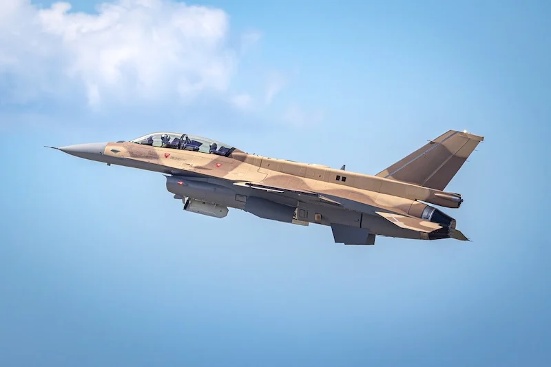 أول مقاتلة F-16 Block 72 مغربية تنجح في أول اختبار جوي