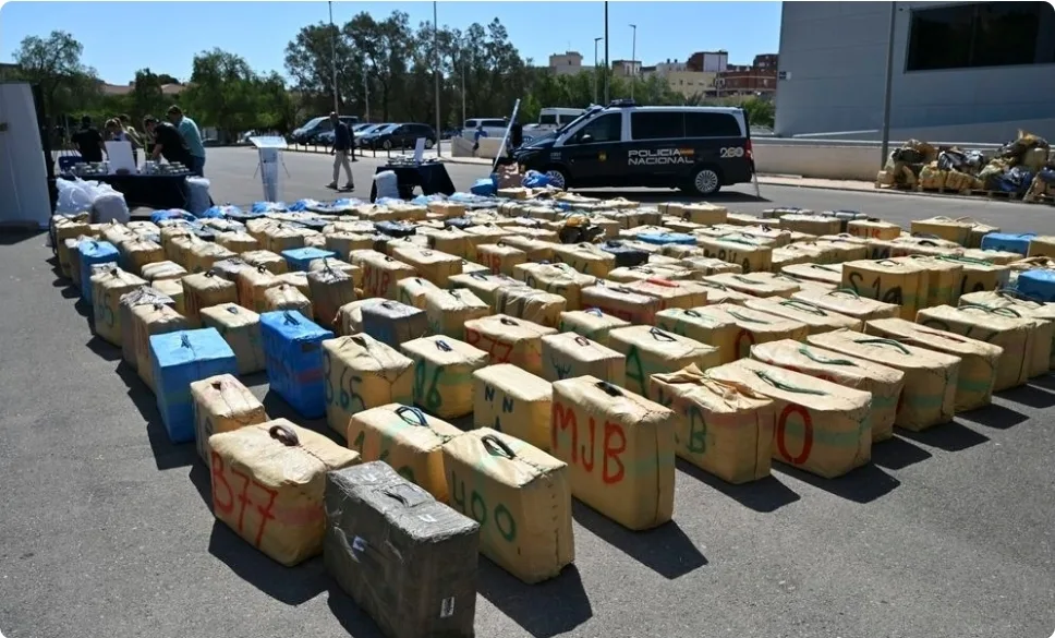 طنجة تُسقط الرأس المدبر لشبكة دولية لتهريب المخدرات إلى إسبانيا … 86 موقوفاً و10.8 أطنان محجوزة !