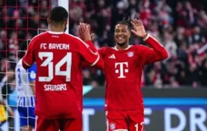 الصيباري يتألق بهدف وأسيست حاسم في سداسية بايرن ميونيخ أمام ماغديبورغ