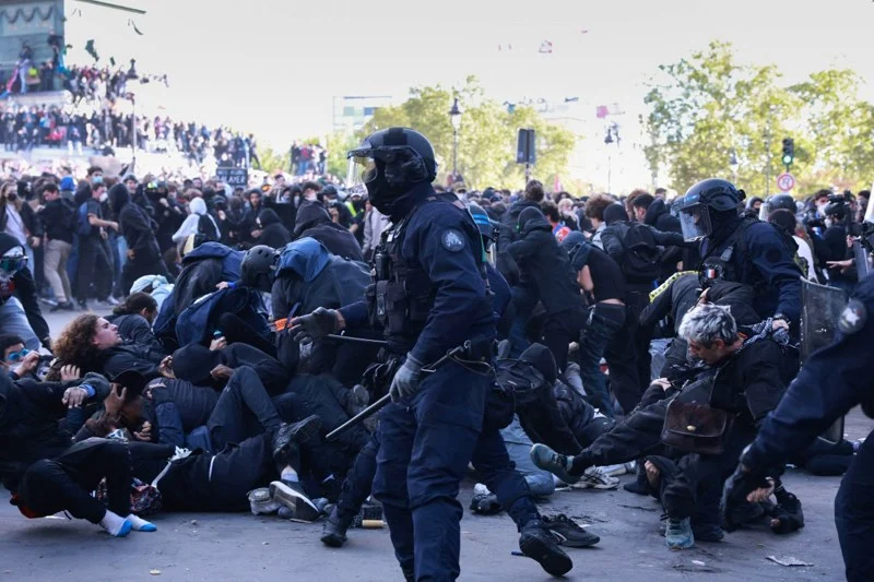الأمم المتحدة تحذر من تصاعد العنف خلال الاحتجاجات الطلابية في فرنسا