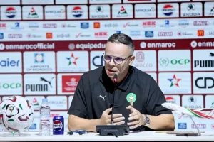وهبي يعلن الأربعاء قائمة المنتخب المغربي لمواجهتي النيجر